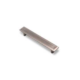 Мебельная ручка-скоба 128 мм атласное серебро (EL-7100-128 Oi)
