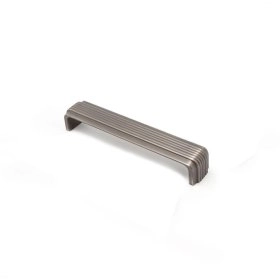 Мебельная ручка-скоба 160 мм атласное серебро (EL-7120-160 Oi)
