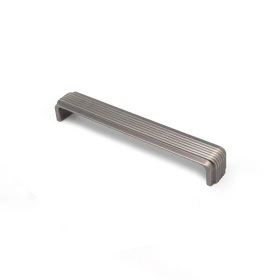 Меблева ручка-скоба 192 мм срібло атласне (EL-7120-192 Oi)