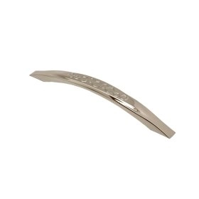 Меблева ручка-скоба 160 мм нікель атласний (EL-7140-160 BSN)