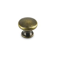 Меблева ручка-кнопка зістарена бронза (RK-005 OAB)