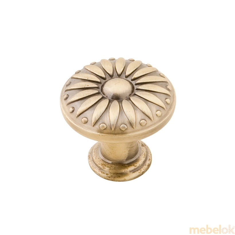 Меблева ручка-кнопка антична бронза (RK-003 BA)