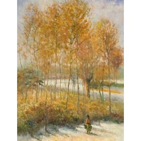 Картина Пейзаж осінь - картина маслом 60x80