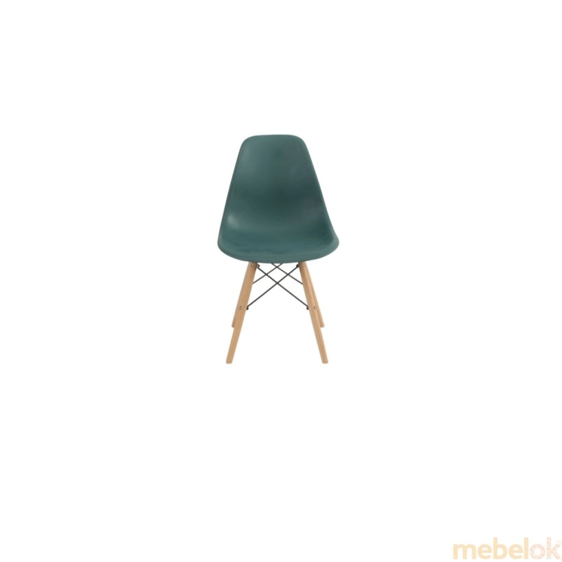 стул с видом в обстановке (Стул ELIOT бук каркас/морской)