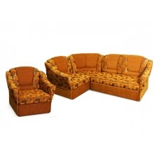 Комплекты мягкой мебели угловой диван и кресло Катунь (Katun) средний плюс