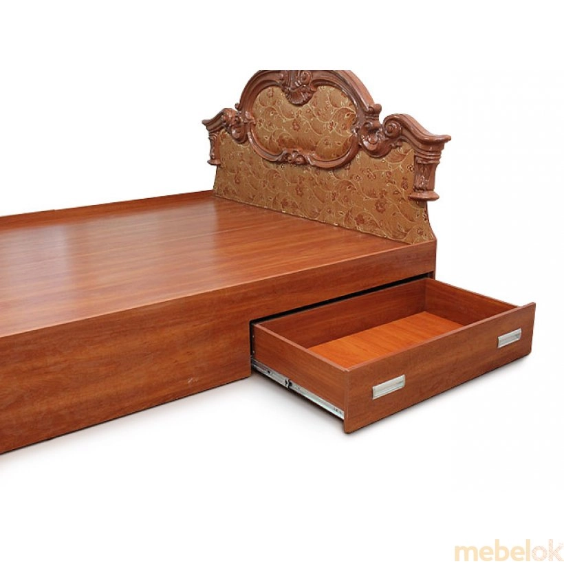 кровать с видом в обстановке (Кровать Царица Lux 160х200)