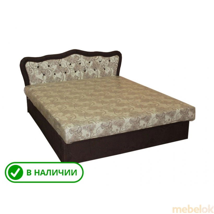 ліжко з виглядом в обстановці (Кровать Ева Lux 160х190 ПМ)