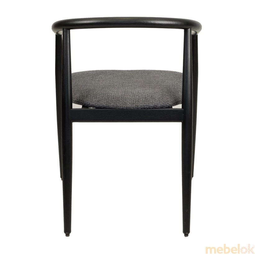 стілець з виглядом в обстановці (Стул Mamont черный)