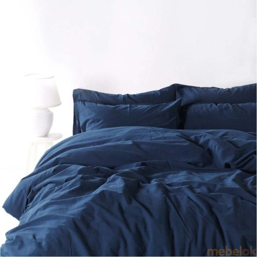 Комплект постельного белья Stonewash Adriatic полуторный синий