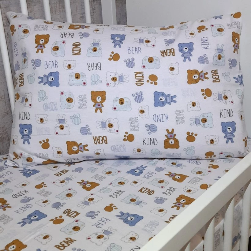 Комплект постельного белья Sleeping bears фланель детский от фабрики SoundSleep (СаундСлип)