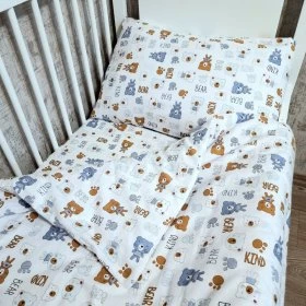 Комплект постільної білизни Sleeping bears дитячий фланель