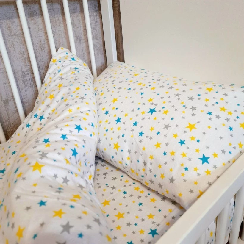 Комплект постельного белья  Stars фланель детский от фабрики SoundSleep (СаундСлип)