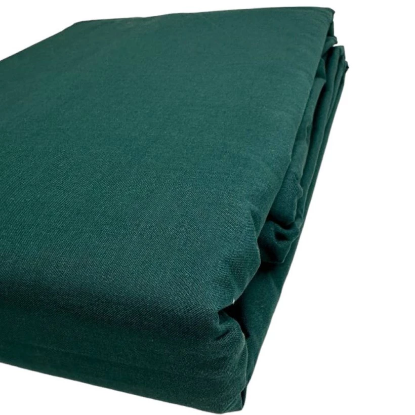 Комплект постельного белья Manner Dark green бязь евро от фабрики SoundSleep (СаундСлип)