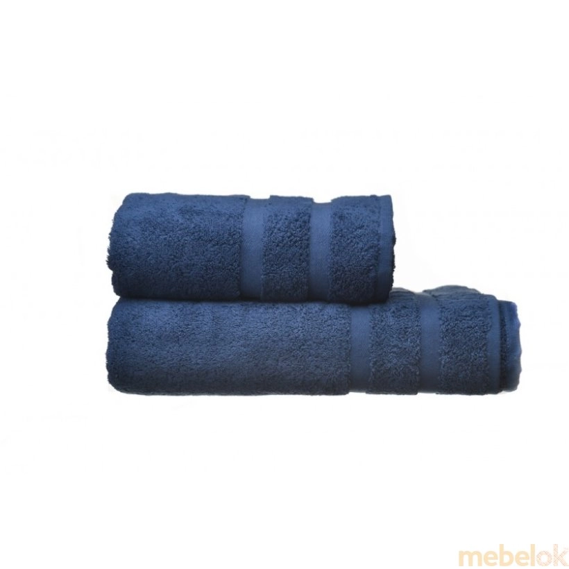 Полотенце махровое Homely Sapphire темно-синее 50х100 500 г/м2