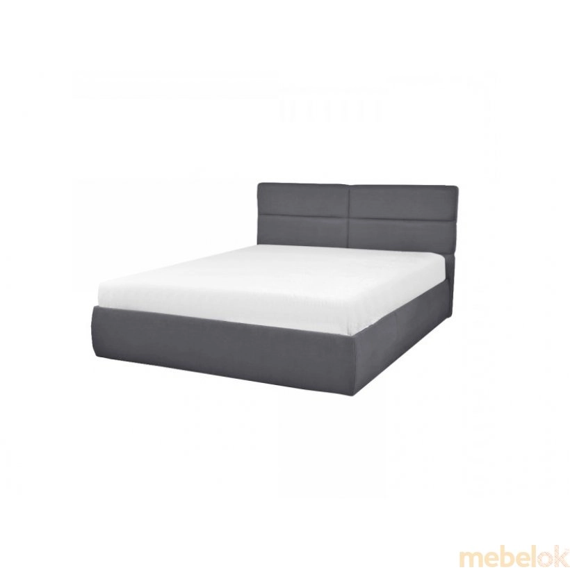 Ліжко RedKing Брук 180х200 з підйомним механізмом dark grey (SIM-54)