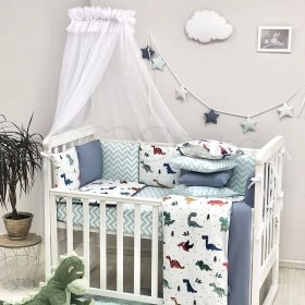 Комплект білизни Baby Design Dino синій