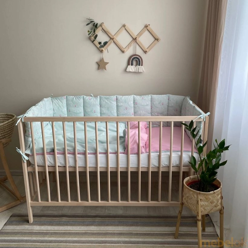 Комплект для ліжечка Baby Dream Пташки від фабрики Маленькая Соня