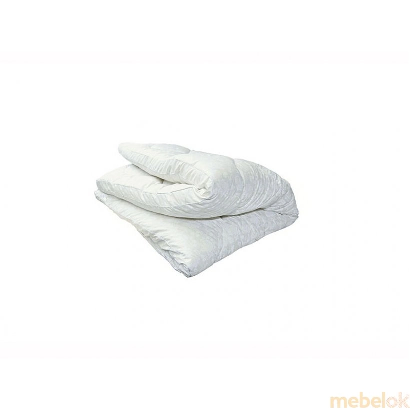 Ковдра Soft Plus біле з кантом 140х205
