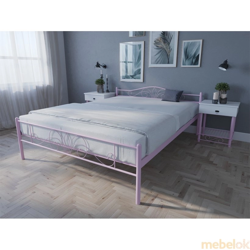 ліжко з виглядом в обстановці (Ліжко Лара Люкс 160х200)