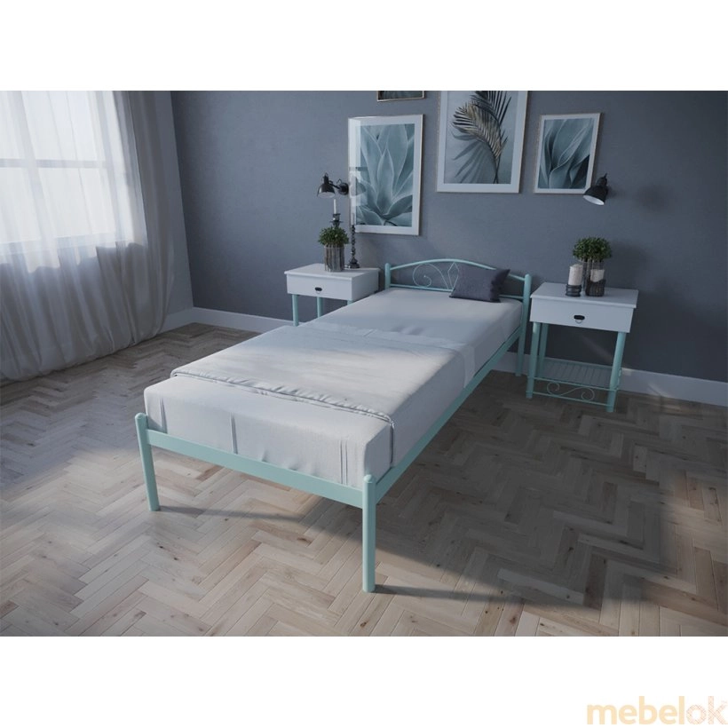 ліжко з виглядом в обстановці (Ліжко Лара 90х200)