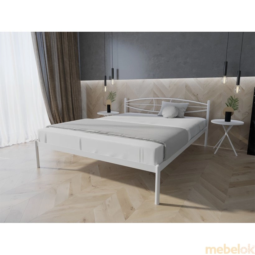 ліжко з виглядом в обстановці (Ліжко Лаура 120х200)