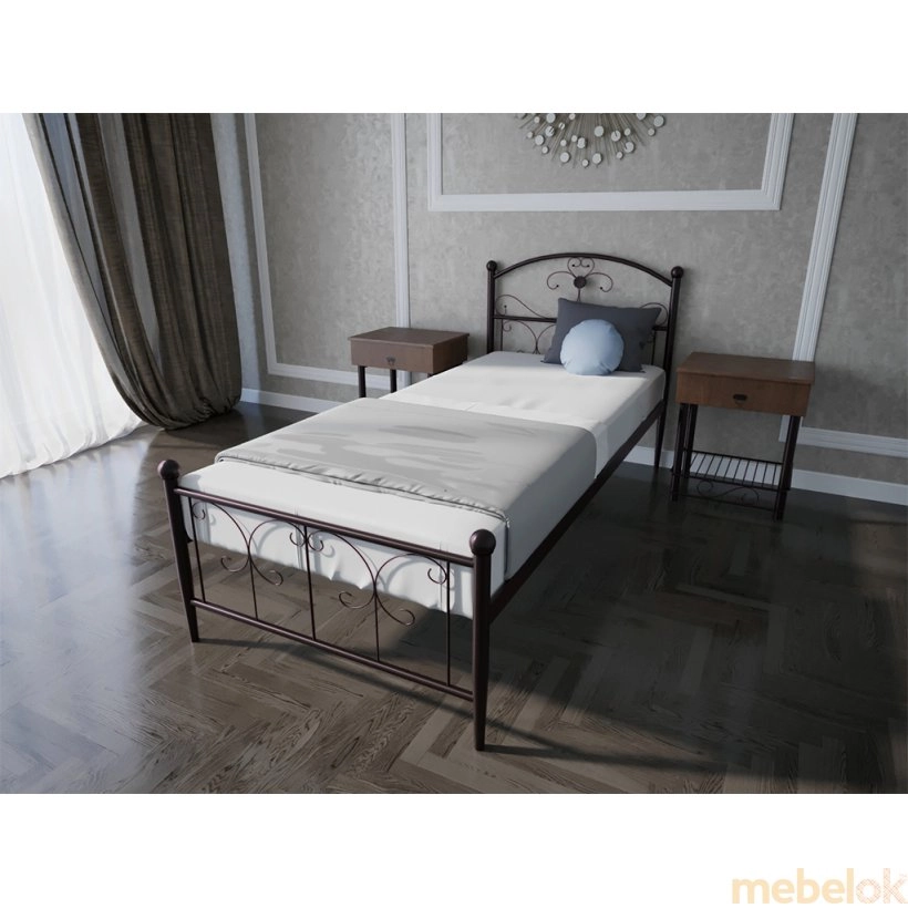ліжко з виглядом в обстановці (Ліжко Патриція 90х200)