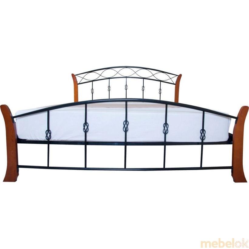 Кровать Летиция Вуд 160x200 від фабрики Decogroup (Декогруп)