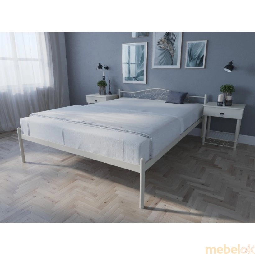 ліжко з виглядом в обстановці (Ліжко Лара 160х200)