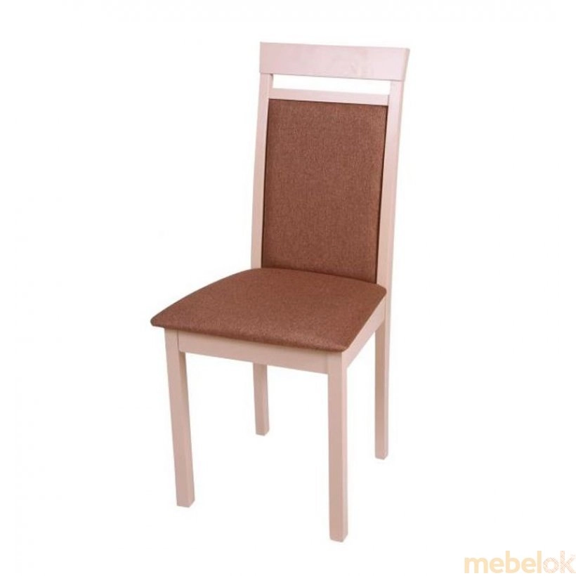 стілець з виглядом в обстановці (Стул Ника 2Н Орех/Велес 15 (85750))