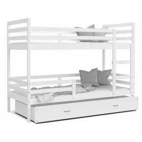 Ліжко двухъярусная Jacek 80x190 білий