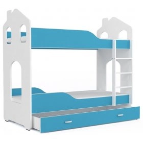 Ліжко двухъярусная Dominik D 80x190 білий - синій
