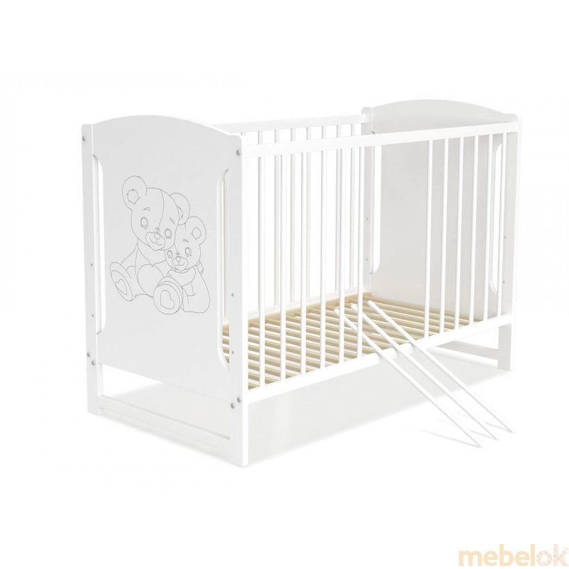 Кроватка детская Tola белый от фабрики AJK meble (АДжК мебель)