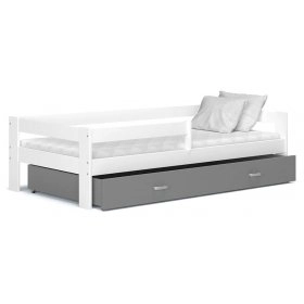 Кровать Хього 80x160 серый - белый