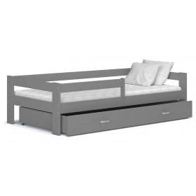 Ліжко Хього 80x160 сірий