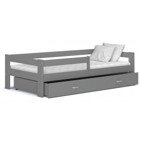 Кровать Хього 80x190 серый