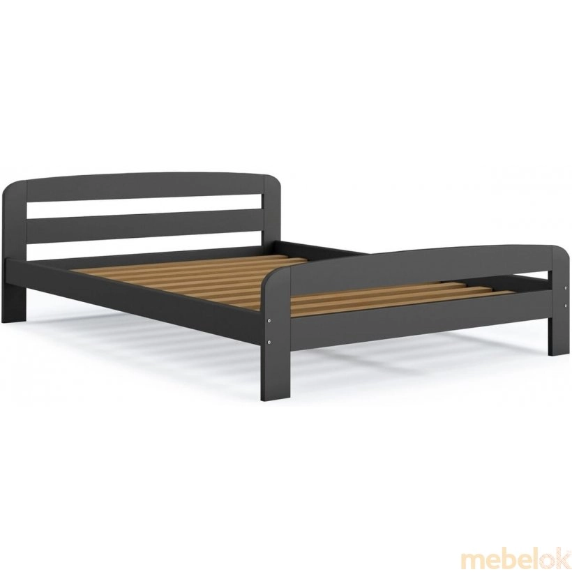 (Кровать DALLAS 140x200 серый) AJK meble (АДжК мебель)