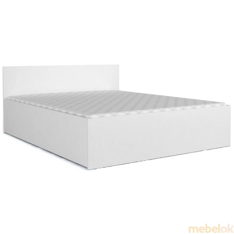(Кровать Панама 160x200 белый) AJK meble (АДжК мебель)