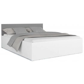 Ліжко Панама 160x200 білий - сірий