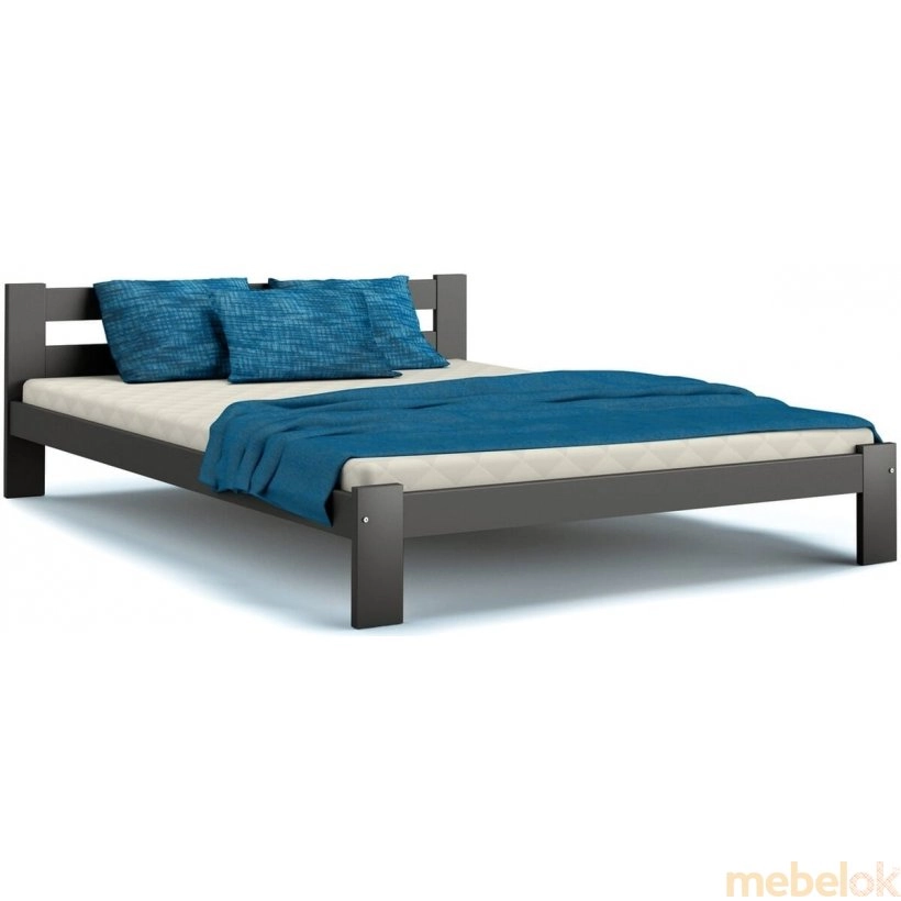 Кровать Аризона 160x200 серый от фабрики AJK meble (АДжК мебель)