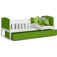 Кровать Тами П 80x160 зеленый - белый
