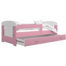 Кровать Филип 80x180 pозовый