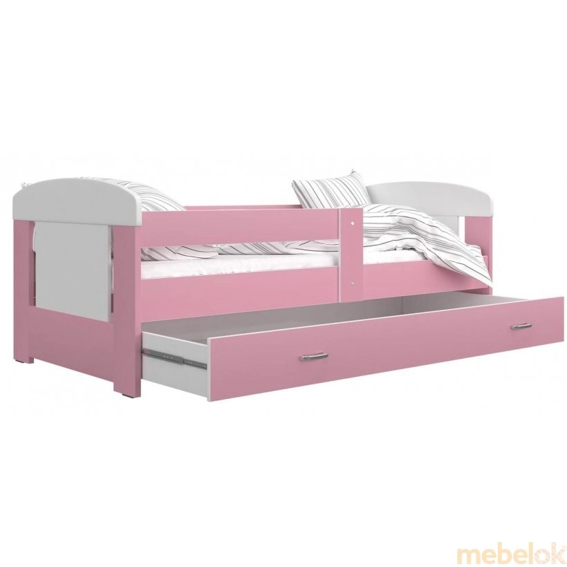 Кровать Филип 80x140 pозовый