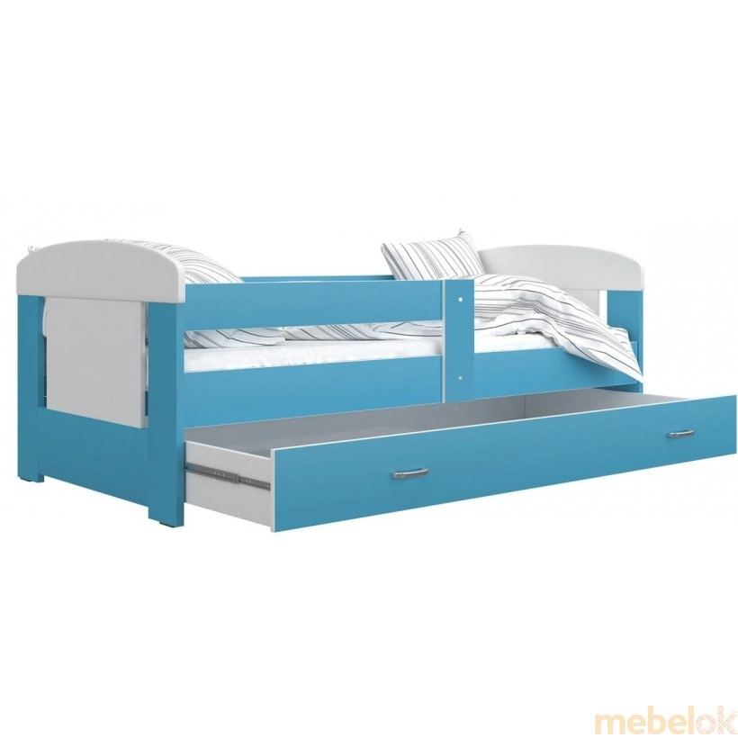 Кровать Филип 80x180 синий