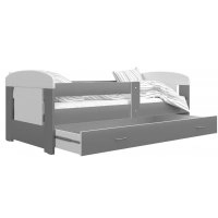 Ліжко Филип 80x140 сірий