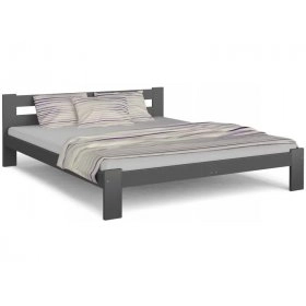 Кровать Аризона 180x200 серый