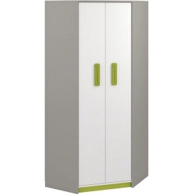 Шкаф угловой IQ 01 зеленый
