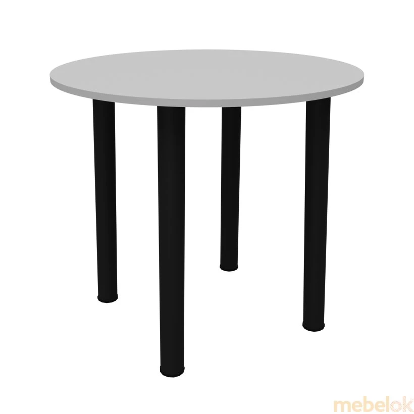 Стол обеденный  ЯРЛ D800 Белый/Черный