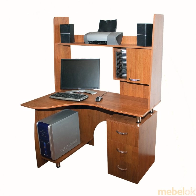 Комп'ютерний стіл Ніка 8 від фабрики Nika Mebel (Ніка Мебель)