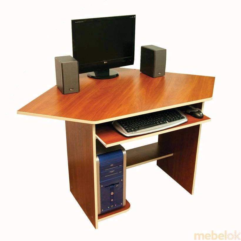 стол с видом в обстановке (Компьютерный стол Ника 39)
