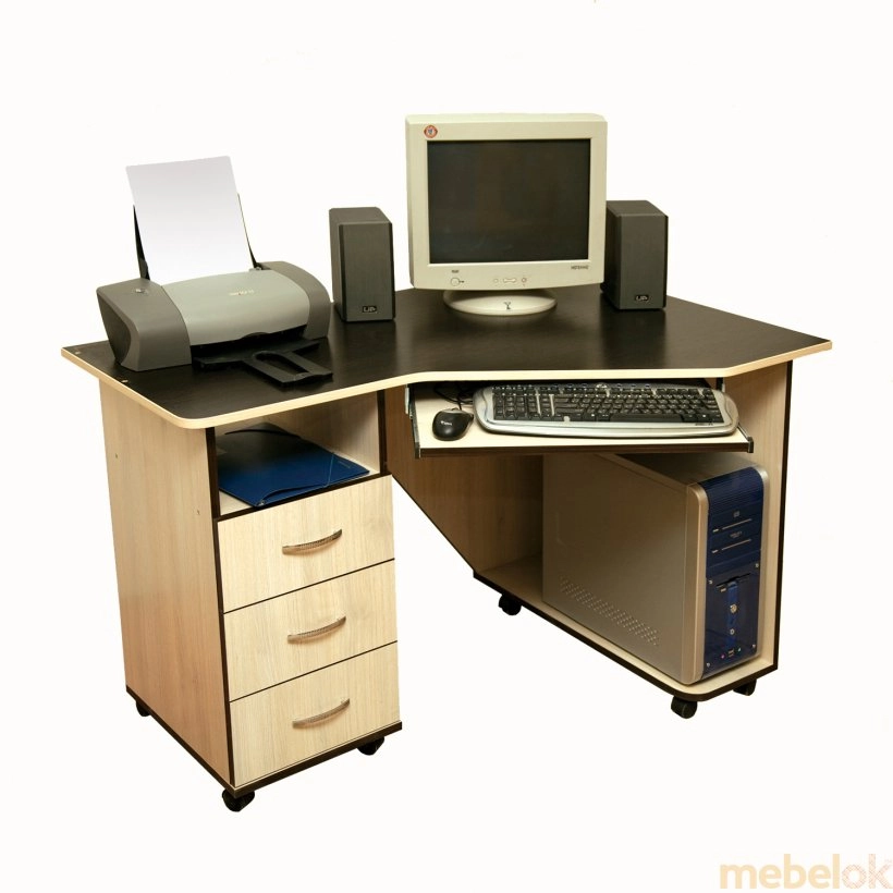 Комп'ютерний стіл Ніка 40 від фабрики Nika Mebel (Ніка Мебель)